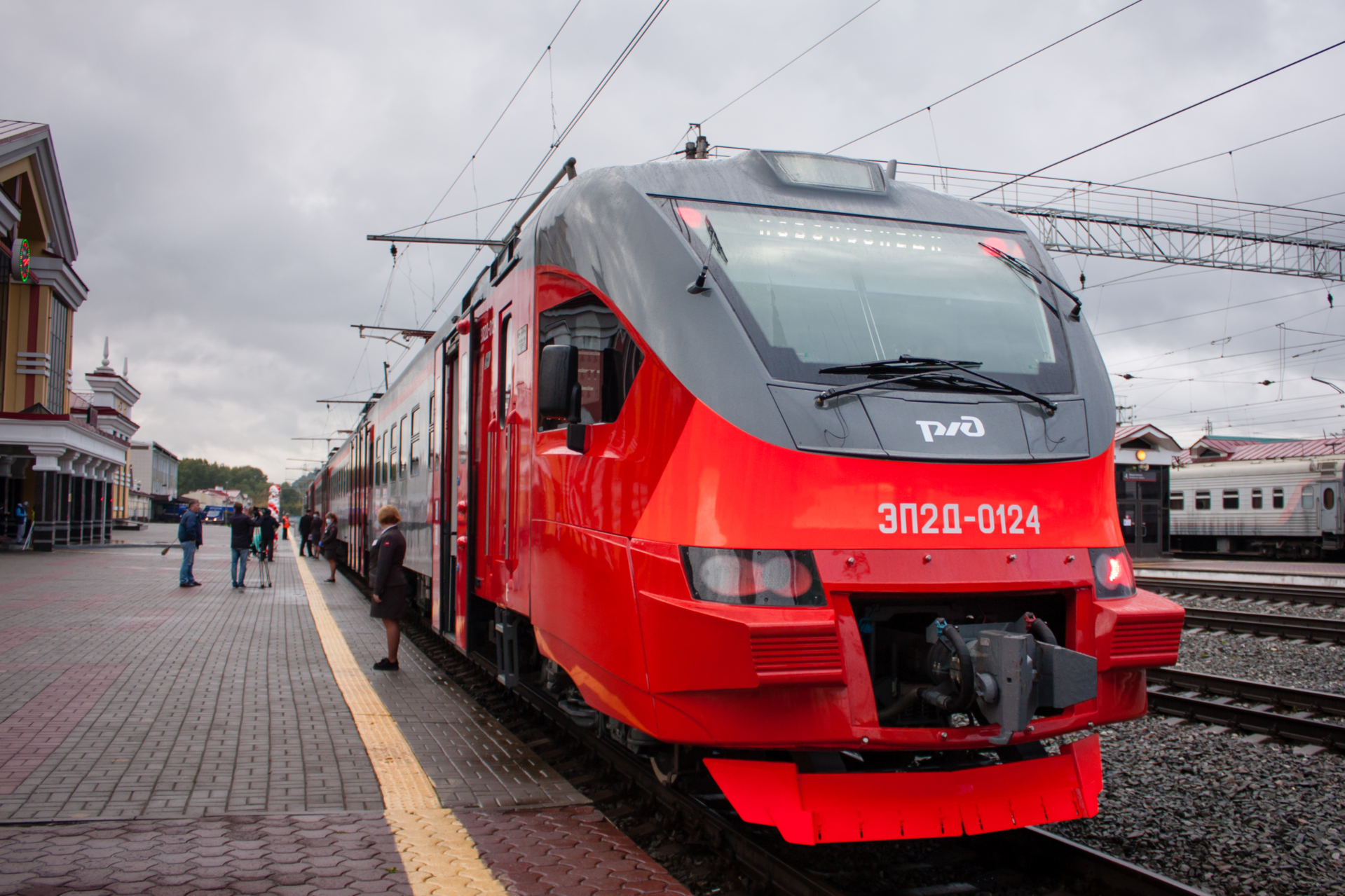 Электропоезд в Новокузнецке, фото 2
